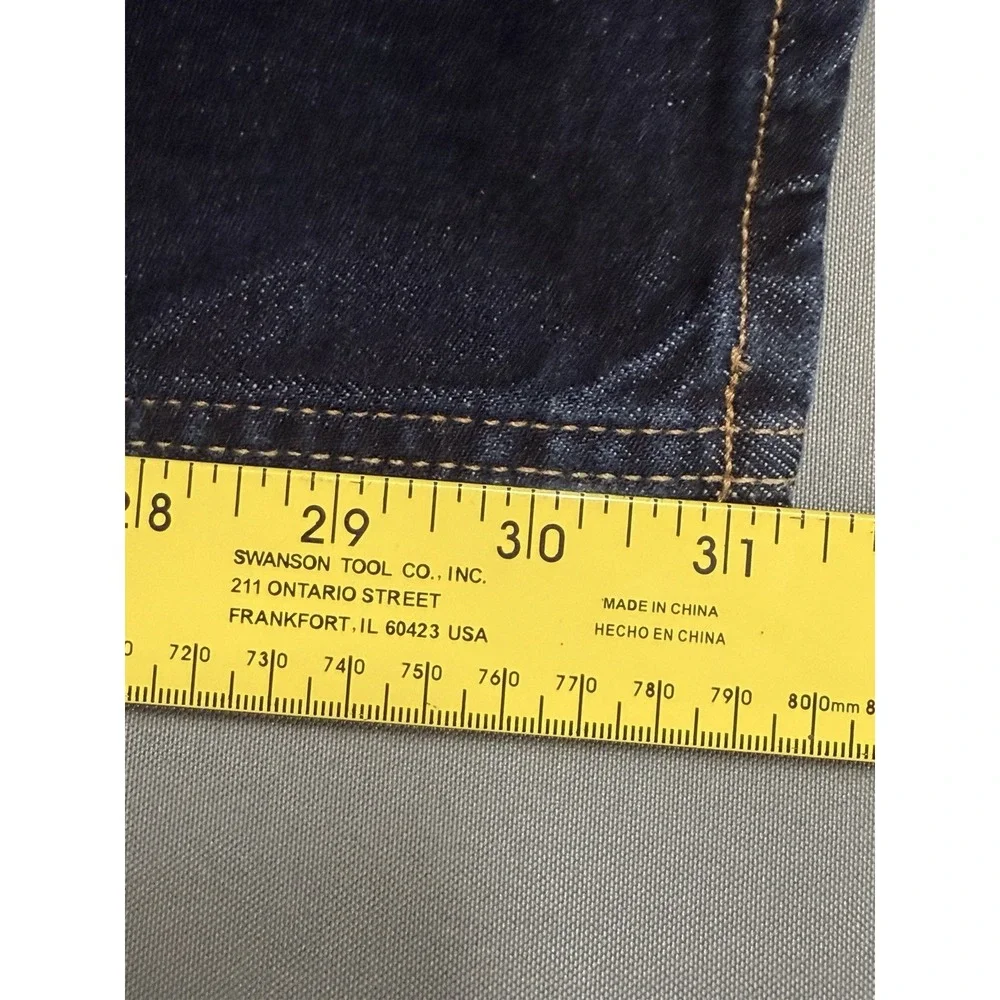 C.C. Filson Jeans Mens 34x31  (Tag 33x33) Blue Indigo Outdoor Made In USA Denim